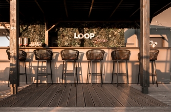 LOOP HOTEL terrace, Vilnius